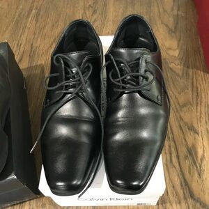 Calvin Klein Men's Classic Black Oxfords